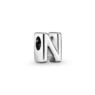 سحر السيلفر Letter N - وزن - 2.9 غم ، فضي - 925